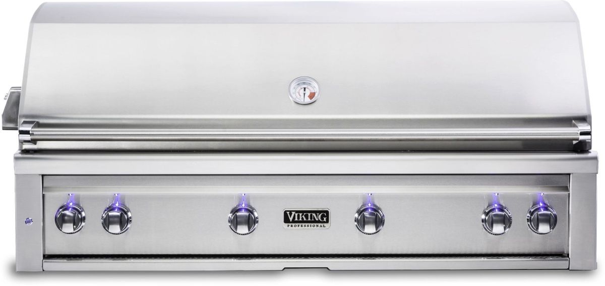 Viking® 5 Series 6-Burner Stainless Steel Built In Liquid Propane Gas Grill