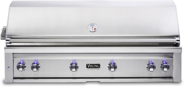 Viking® 5 Series 6-Burner Stainless Steel Built In Liquid Propane Gas Grill-0