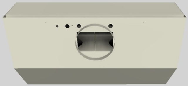 Vent-A-Hood® 36" Biscuit Under Cabinet Range Hood-3