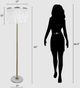 Classy Living Tassel Elegance I Gold Floor Lamp-1