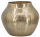 A & B Home Gold Chisel Flower Vase-0