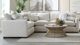 Cozy Life Homecourt 2-Piece Beige Sectional with Pillows-2