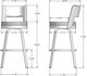 Amisco Customizable Brock Swivel Bar Stool-2