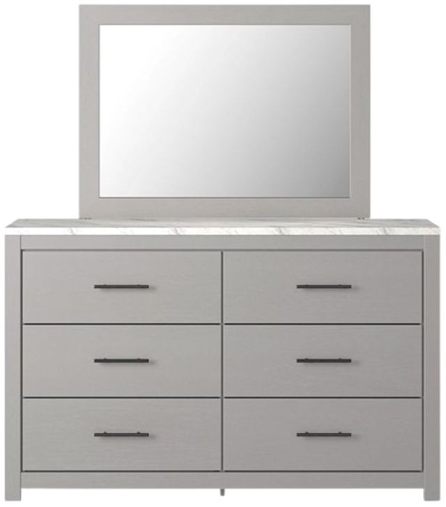 Signature Design by Ashley® Cottonburg Dove Gray Dresser and Mirror-1