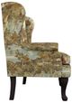Best® Home Furnishings Customizable Sylvia 35'' Wing Back Chair with Espresso Legs-2