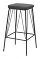 Zuo Modern Samuel Vintage Black Bar Stool-0