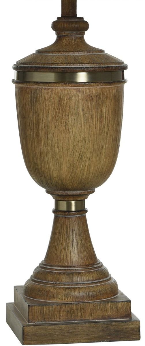 Stylecraft Resin Brown Table Lamp-3