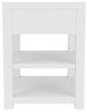 Riverside Furniture White Caps Chairside Table-4