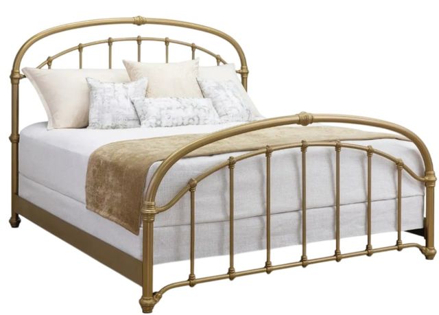 Wesley Allen Customizable Birmingham California King Iron Bed-0