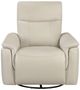 Homelegance® Hadley Taupe Leather Manual Swivel Glider Reclining Chair-2