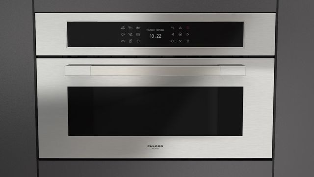 Fulgor Milano® Matteo 700 Series 30" Fingerprint Resistant Stainless Steel Steam Oven-1