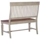 John Thomas Furniture® Vista Dining Hickory/Stone Bench-1