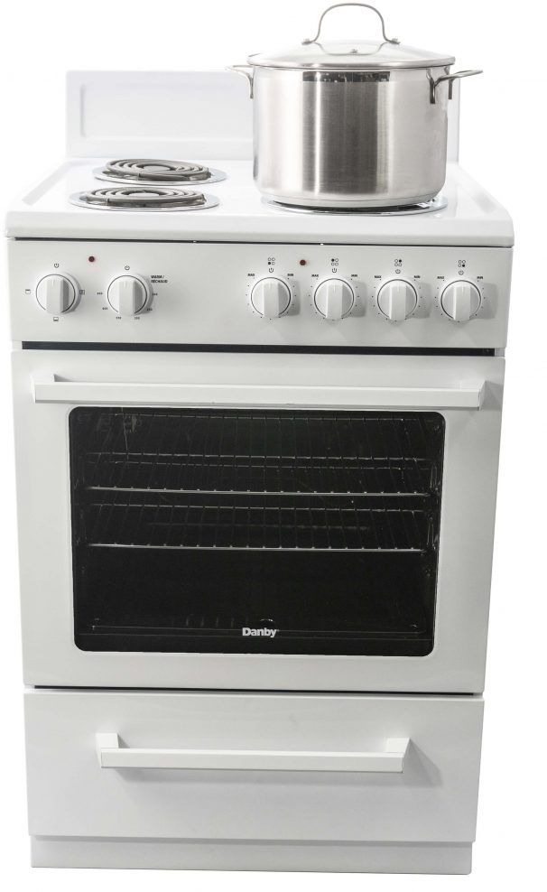 Danby® 24" White Freestanding Electric Range-2