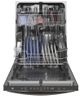 GE® 24" Black Slate Built In Dishwasher-2