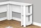 Monarch Specialties Inc. White L-Shaped Desk-1
