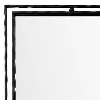 Crestview Collection Dover 1 Black Wall Mirror-1