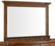 Elements International Gage Chestnut Dresser and Mirror-2