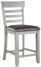 Steve Silver Co. Hyland 5-Piece Charcoal/Stone Gray Counter Dining Set-2
