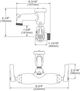Elkay Chrome Service/Utility Single Hole Wall Mount Faucet-1