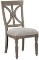 Mazin Furniture Cardano Driftwood Light Brown Side Chair-0