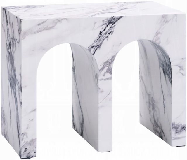 ACME Furniture Fritzy White End Table-0
