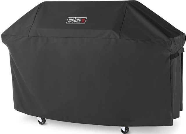 Weber® Black Premium Grill Cover-2