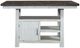 Liberty Furniture Farmhouse Brown Gathering Table with White Base-2