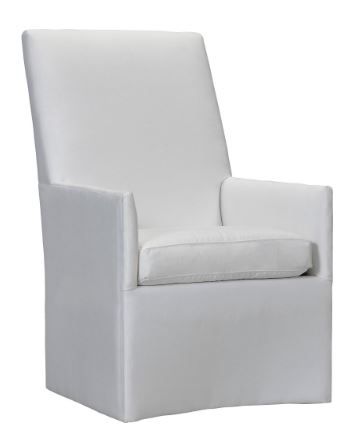 Lane Venture® Charlotte White Dining Arm Chair-0