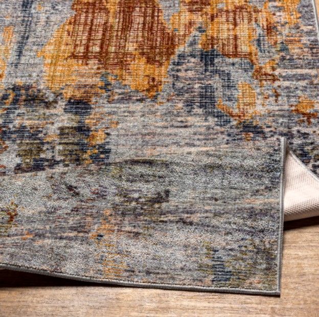 Surya Jefferson Light Gray 4'x6' Area Rug-3