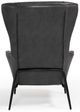 VIG Furniture Divani Casa Susan Dark Gray Leatherette Lounge Chair-3