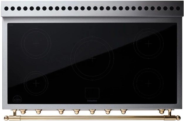 La Cornue CornuFé 90 Albertine 36" Stainless Steel Pro Style Induction Range-1