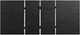 Elements International Grady 7-Piece Black/Gray Rectangular Dining Set-2