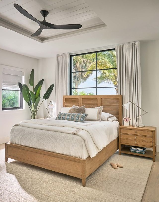 Universal Explore Home™ Weekender Coastal Living Home Sand Dune King Panel Bed-1