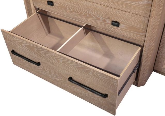 Parker House® Breckenridge Medium Brown 40" Lateral File and Hutch-4