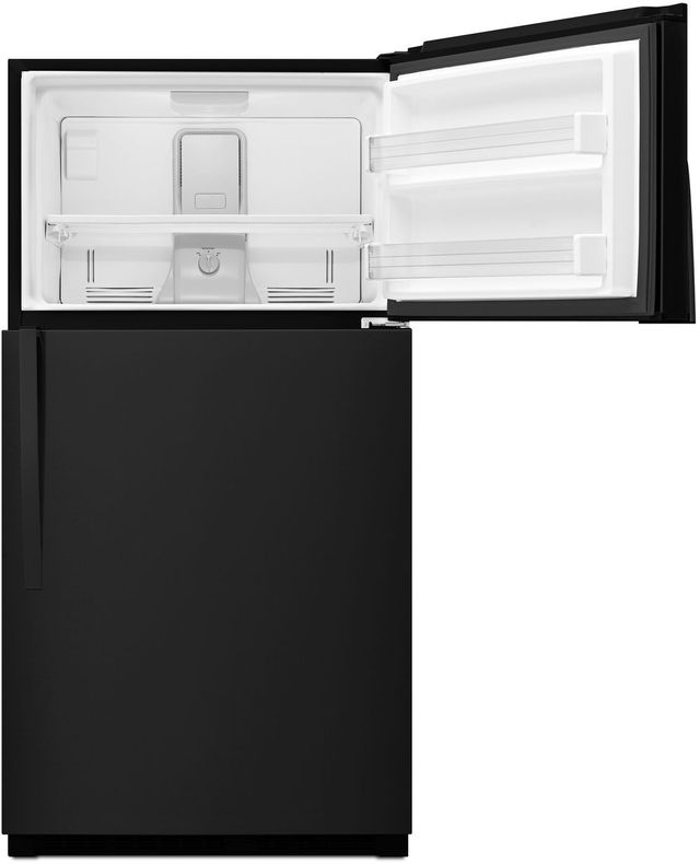 Whirlpool® 33 in. 21.3 Cu. Ft. Black Top Freezer Refrigerator-2
