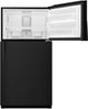 Whirlpool® 33" 21.3 Cu. Ft. Black Top Freezer Refrigerator-2