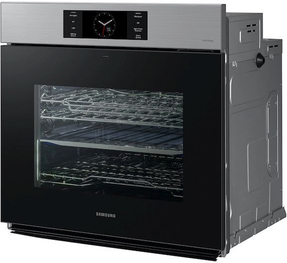 Samsung Bespoke 30" Stainless Steel Single Electric Wall Oven-2