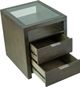 Magnussen Home® Merrick Homestead Brown End Table with Glass Top Insert-2