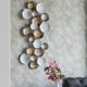 A & B Home Bronze/Gold/White Large Artistic Textural Wall Accent-3