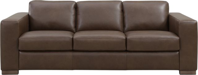 Leather Italia™ Savino Inglewood Vintage Brown Cigar Sofa-0