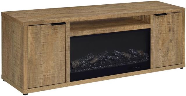 Coaster® Fuller Mango Fireplace Media Console TV Stand-0