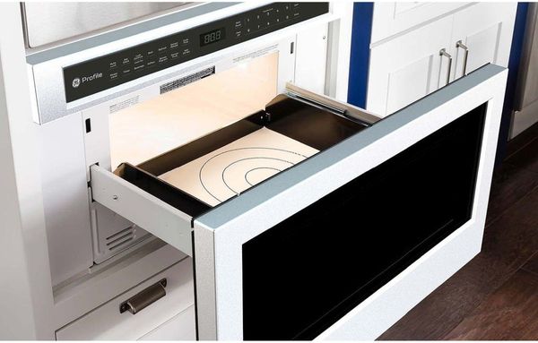 GE Profile Microwave Drawer GE Profile 1.2 Cu. Ft. Stainless Steel Microwave Drawer