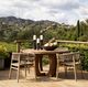 Dovetail Furniture Bettina Natural/Taupe Synthetic Material/Wood Outdoor Dining Chair-1