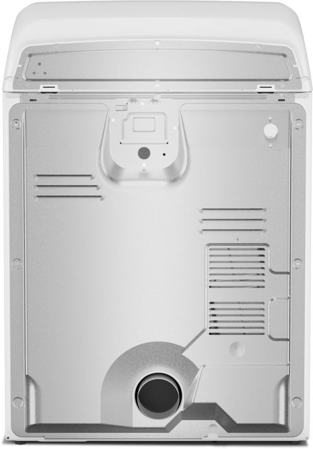 Maytag® 7 Cu. Ft. White Front Load Electric Dryer with Pet Pro Option-4