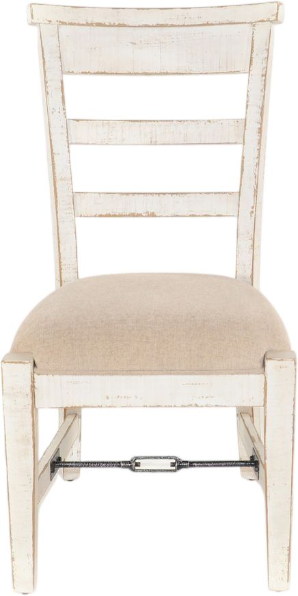 Sunny Designs™ Marina White Sand Side Chair-2