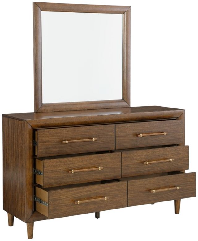 Signature Design by Ashley® Lyncott Brown Dresser and Mirror-1