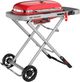 Weber® Traveler Single Burner Red Portable Liquid Propane Gas Grill-2