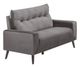 Mazin Furniture Veronica Charcoal Loveseat-0