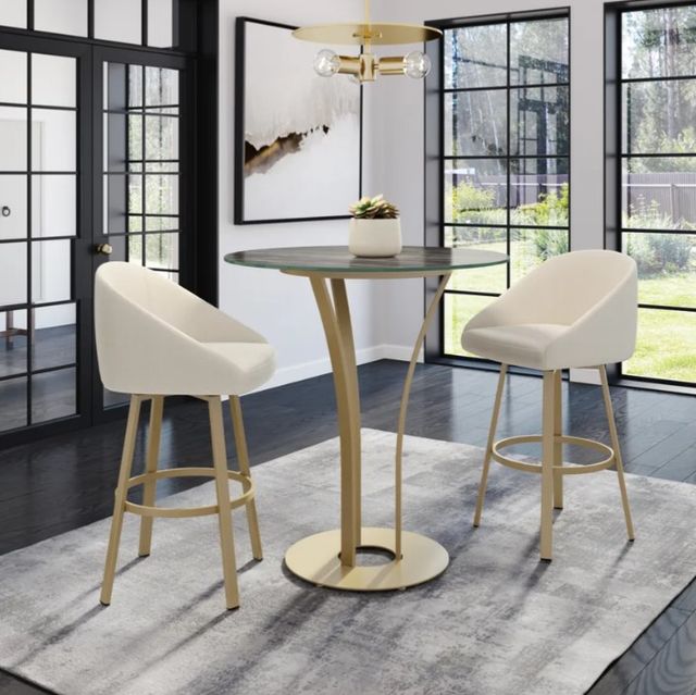 Amisco Customizable Wembley Swivel Counter Stool-1