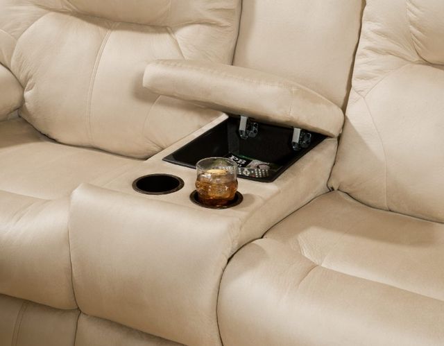 Southern Motion™ Customizable Avalon Double Reclining Loveseat with Console-2